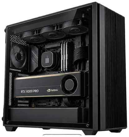 A machine with an NVIDIA RTX 6000 Pro